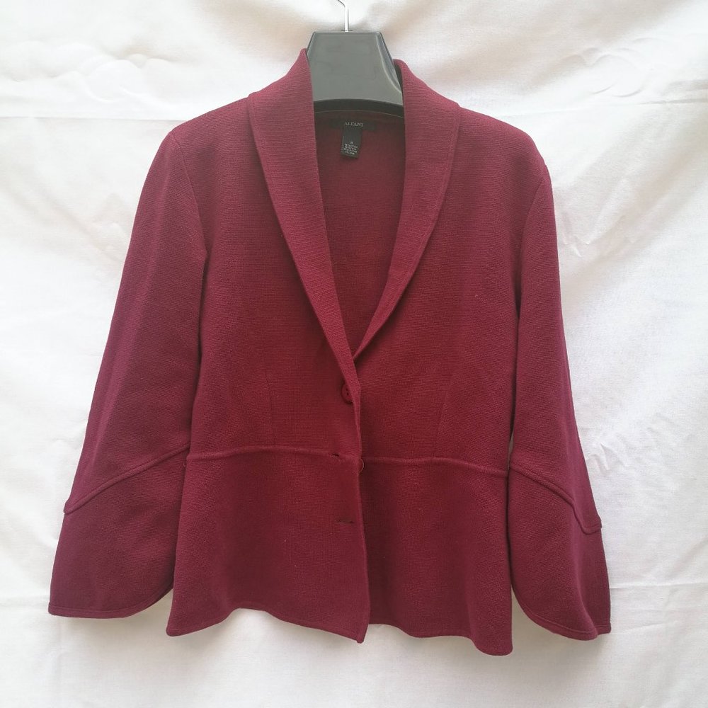 ALFANI Jacket / Coat Women Size: S /Red